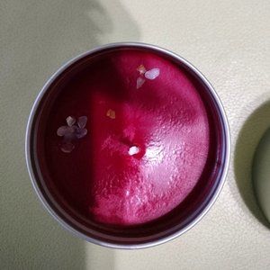 Candle - Crimson red